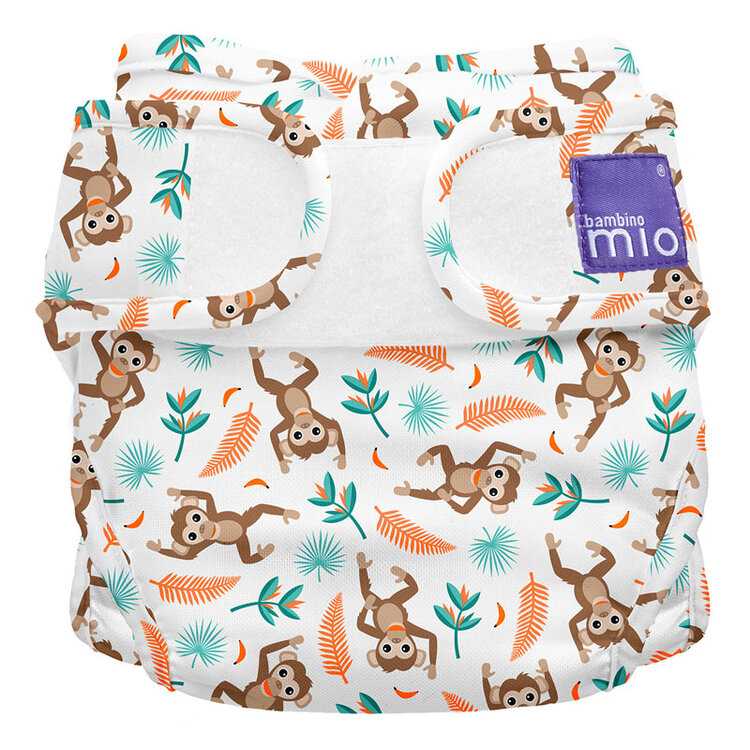 BAMBINO MIO Miosoft kalhotky plenkové Spider Monkey 9-15 kg Bambino Mio