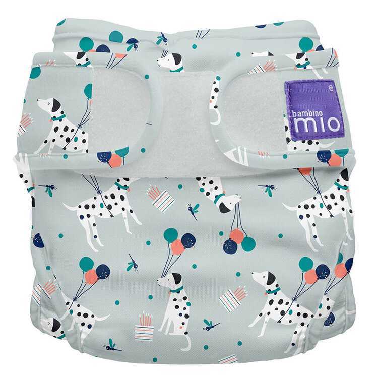 BAMBINO MIO Miosoft kalhotky plenkové Puppy Party 9-15 kg Bambino Mio