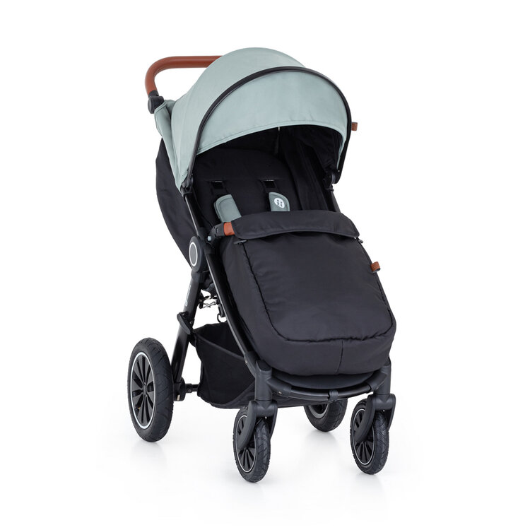 PETITE&MARS Kočárek sportovní Street+ Air Oak Iron Green Complete Petite&Mars