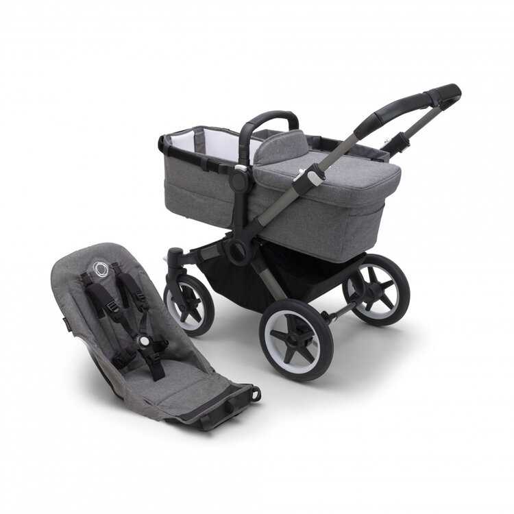 BUGABOO Donkey5 základní set Graphite/Grey Melange Bugaboo