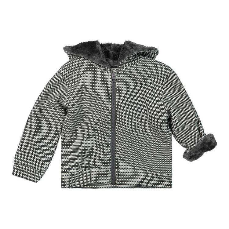 DIRKJE Mikina s kapucí přechodná přechodná Proužky dívka 74 Dirkje