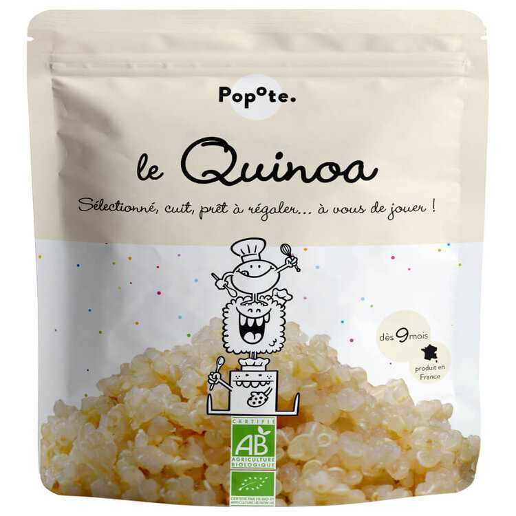 POPOTE Výběrová předvařená bio quinoa 100 g