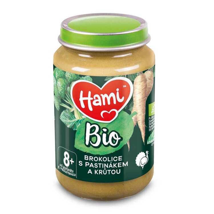 Hami Bio Brokolice s pastinákem a krůtou 8m+ 190 g Hami