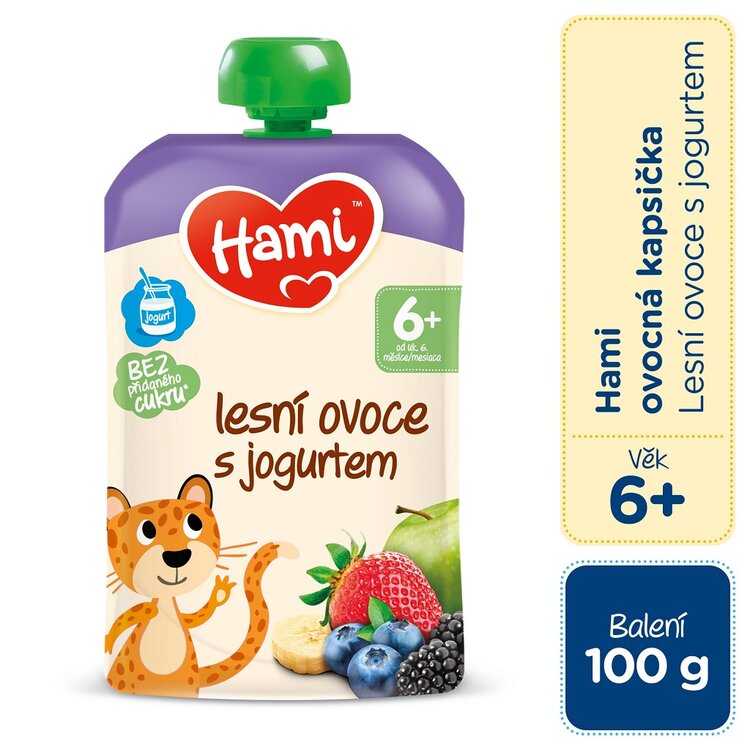 HAMI Lesní ovoce s jogurtem 100 g Hami
