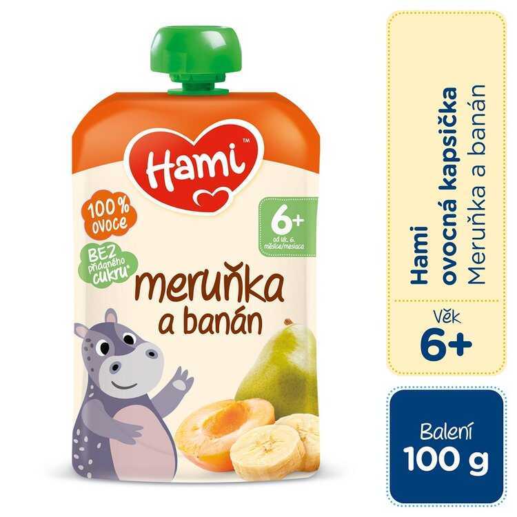 HAMI Meruňka a banán 100 g Hami