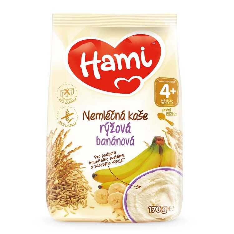 HAMI rýžová banánová 170 g Hami