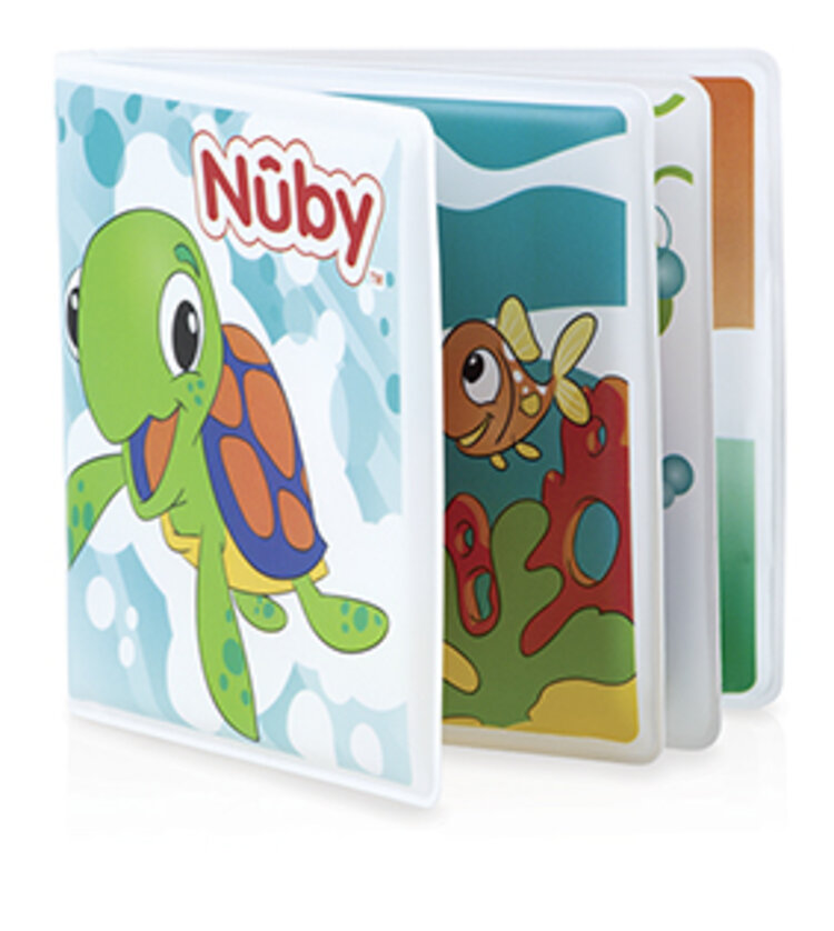 NUBY První pískací knížka do vody 4 m+ Nuby