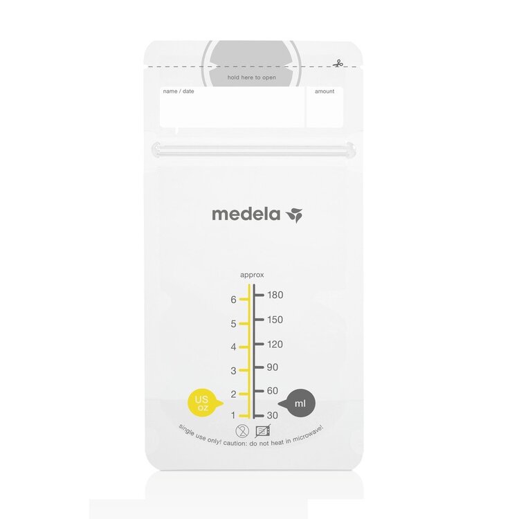 MEDELA Sáčky na skladování mateřského mléka 180 ml