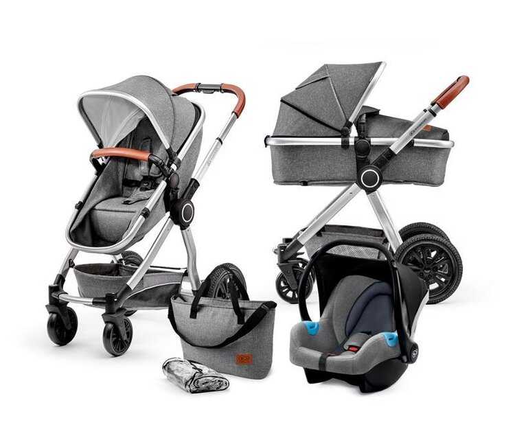 Kinderkraft Set 3v1 Veo Grey 2019 Kinderkraft