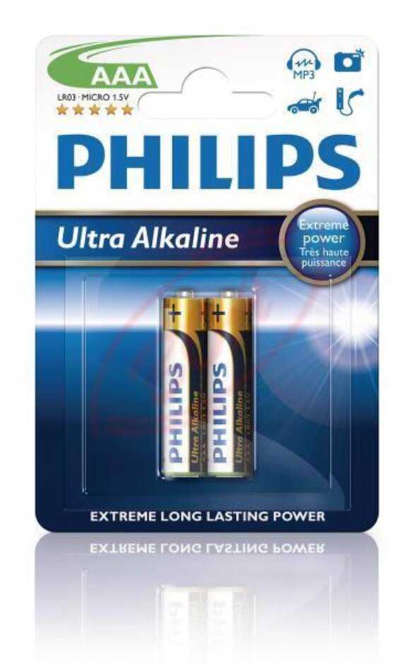 BORGY Baterie Ultra Alkaline AAA - 2ks BORGY