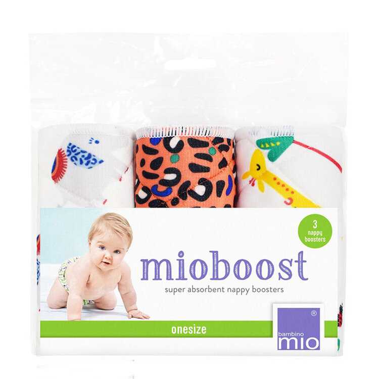 BAMBINO MIO Vložky absorbční Mio Boost Safari Spots 3 ks Bambino Mio