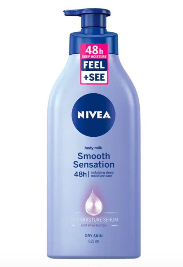 NIVEA Mléko krémové tělové Smooth Sensation 625 ml Nivea