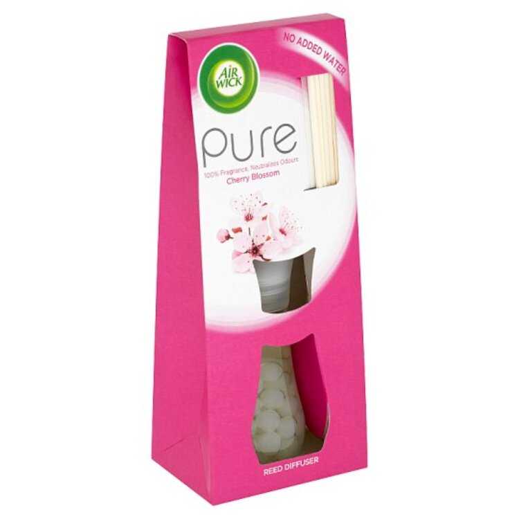 AIR WICK Pure vonné tyčinky - květy třešní 25 ml Airwick