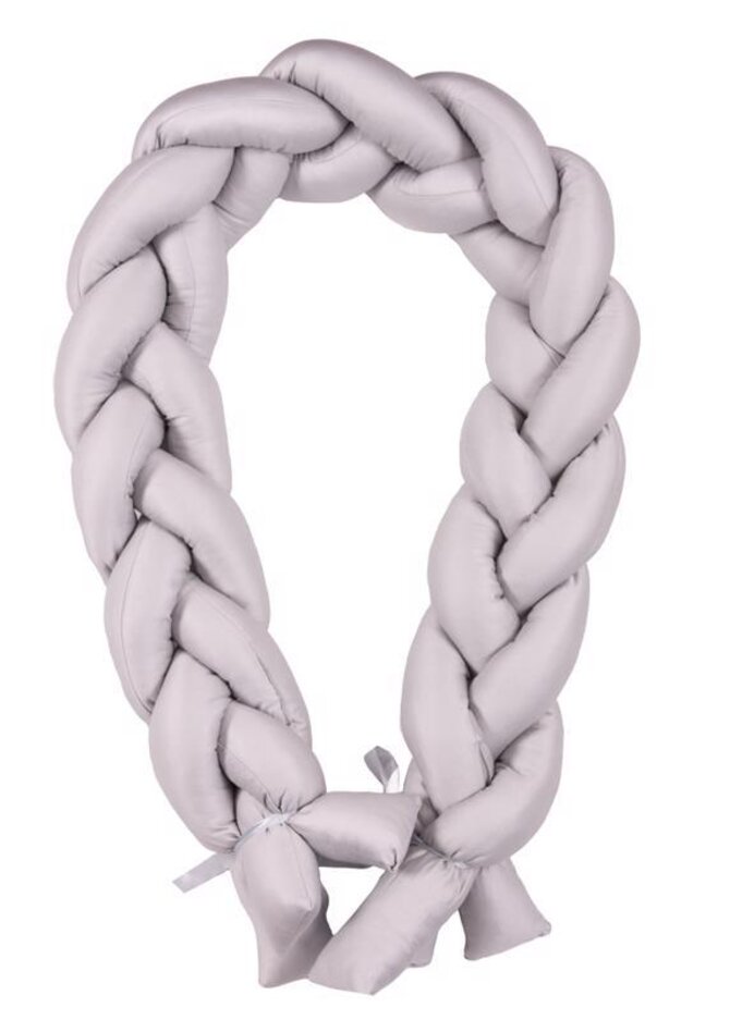 BABYMATEX Mantinel do postýlky Cop 200 cm šedá Babymatex