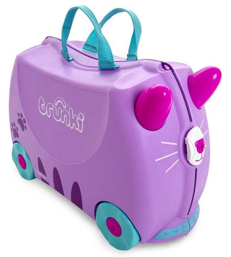 TRUNKI Kufřík cestovní odrážedlo Kočička 3r+ TRUNKI