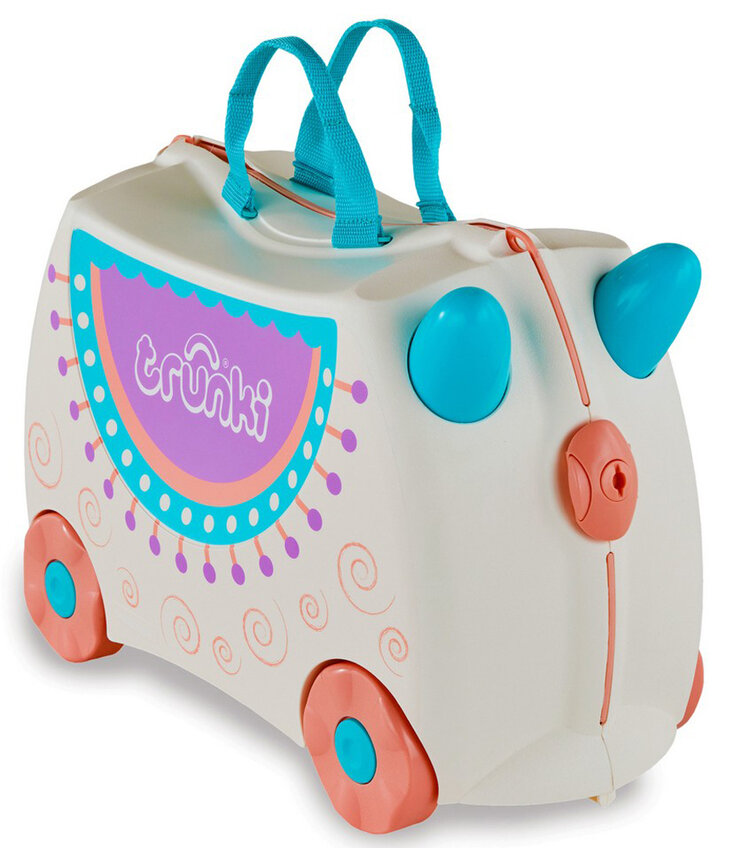 TRUNKI Kufřík cestovní odrážedlo Lama 3r+ TRUNKI