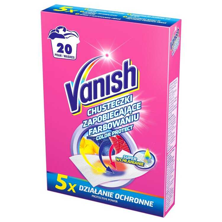 VANISH Prací ubrousky Color Protect 10 ks (20 praní) Vanish