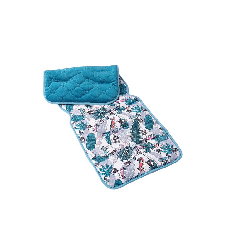 CEBA Vložka do kočárku oboustranná 33 x 85 cm French Buldog Ceba