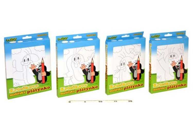 WIKY Krtečkovo malířské plátno 15x20 cm Wiky