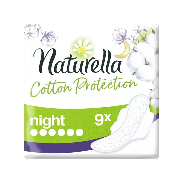 Naturella Cotton Protection Ultra Night 9 ks Naturella