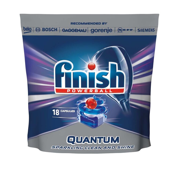 FINISH Quantum Max tablety do myčky 18 ks Finish