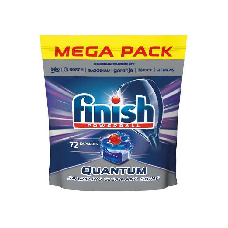 FINISH Quantum Max tablety do myčky nádobí 72 ks Finish
