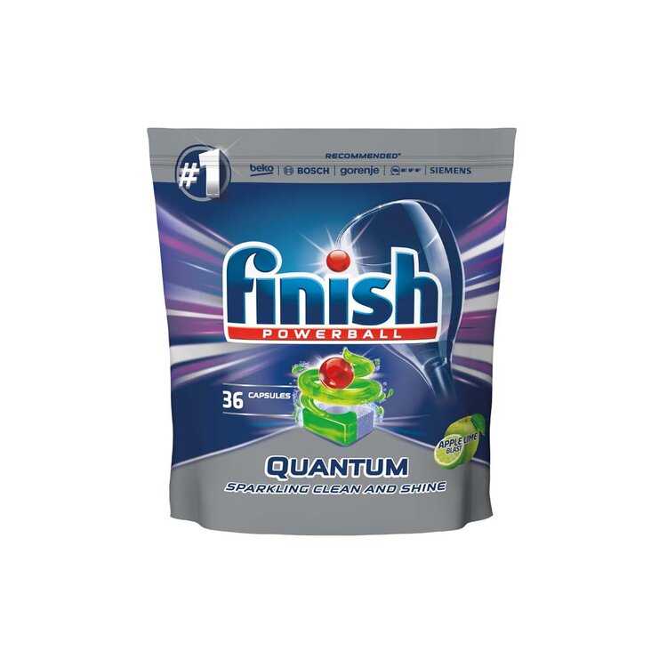 FINISH Quantum Max Apple&Lime Tablety do myčky