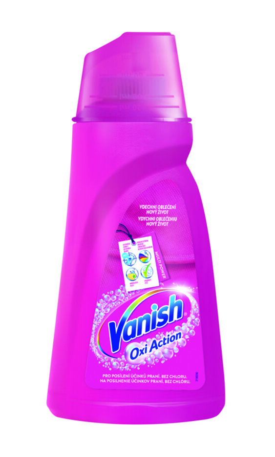 VANISH Oxi Action tekutý odstraňovač skvrn 1 l Vanish