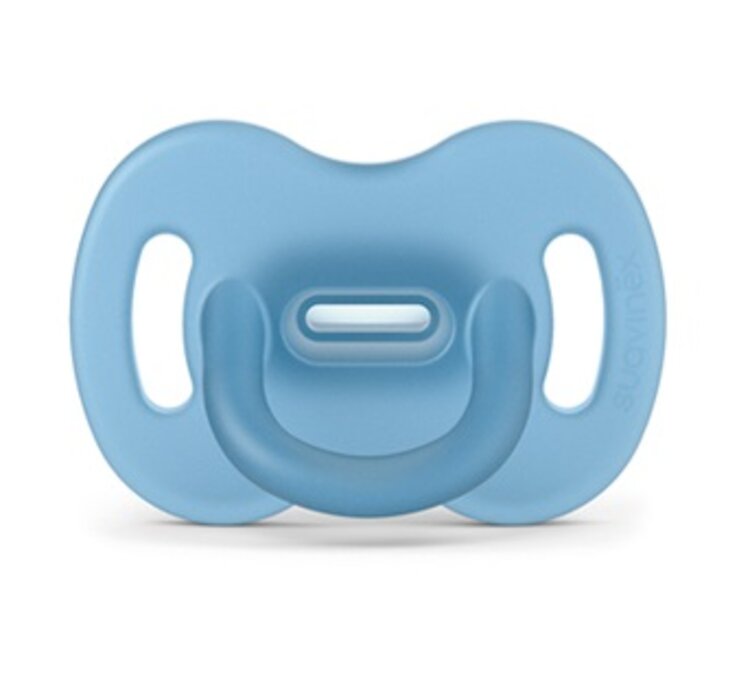 SUAVINEX Dudlík celosilikonový SX PRO fyziologický 0-6m modrá Suavinex