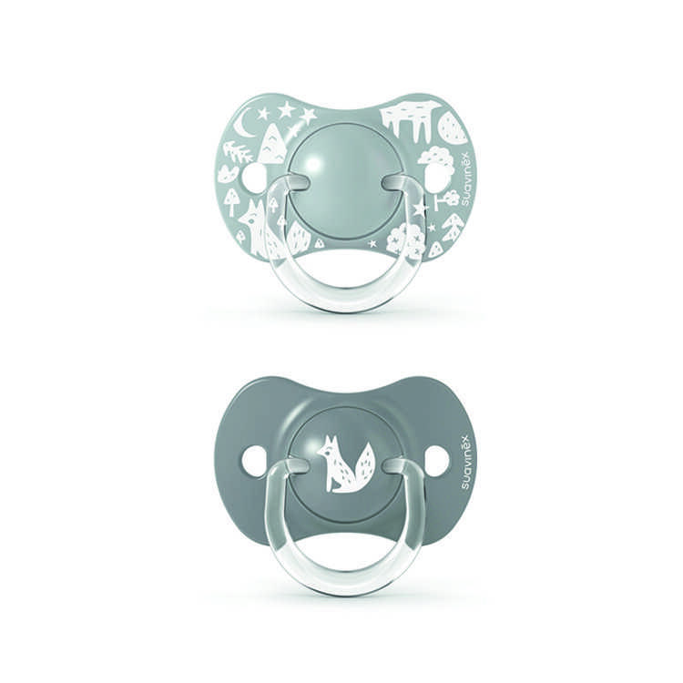 SUAVINEX Dudlík SX PRO fyziologický 6-18m Fox stříbrný Suavinex