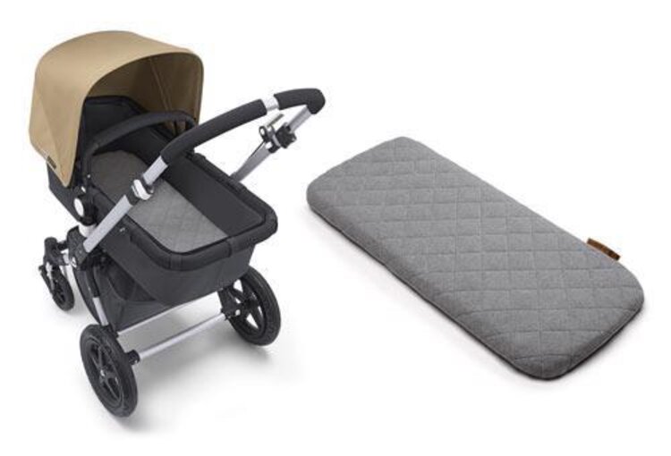 BUGABOO Vlněný povlak matrace Grey Melange Bugaboo