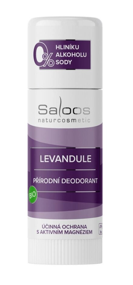 SALOOS Bio přírodní deodorant Levandule Saloos
