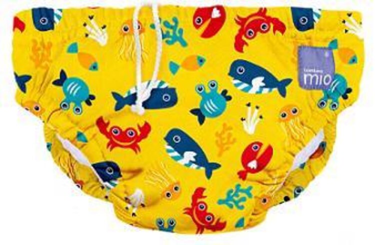 BAMBINO MIO Plavky kojenecké Deep Sea Yellow vel. S (5-7 kg) Bambino Mio
