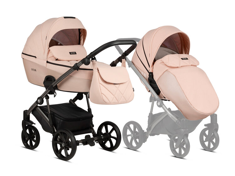 TUTIS Kočárek kombinovaný Viva4 2v1 Luxury Rose Quartz Tutis