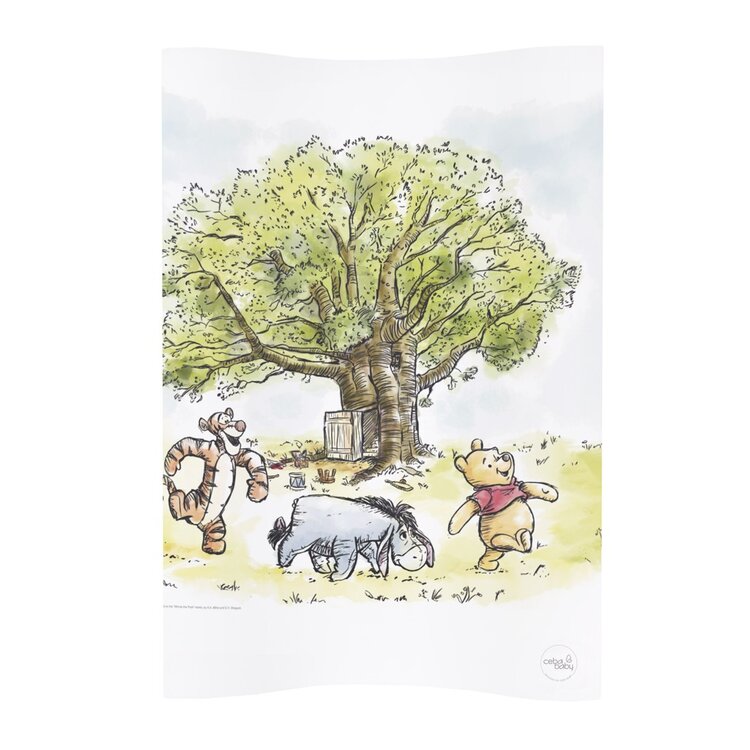 CEBA Podložka přebalovací měkká COSY (50x70) Disney Winnie the Pooh Ceba