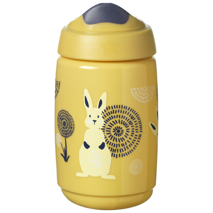 TOMMEE TIPPEE Hrnek netekoucí Superstar 390ml 12m+ Yellow Tommee Tippee