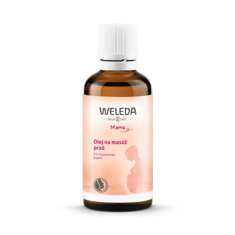 WELEDA Olej na masáž prsů 50 ml Weleda
