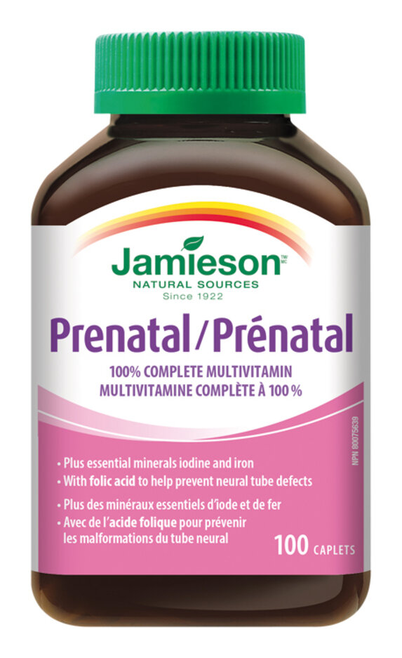 JAMIESON Prenatal Complete multivitamin 100 tbl Jamieson