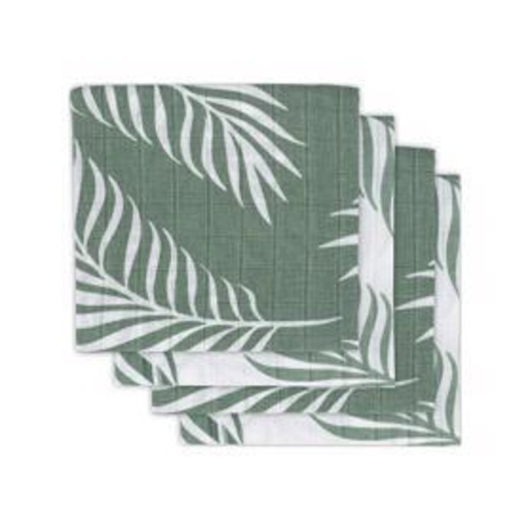 JOLLEIN Plena 70x70 cm (4 ks) Nature ash green Jollein