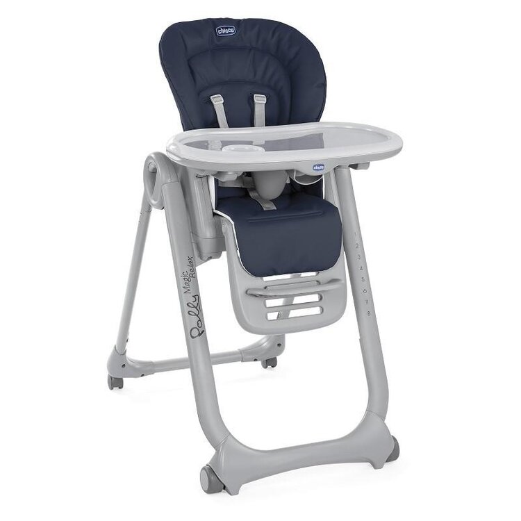 CHICCO Židlička jídelní Polly Magic Relax - India Ink Chicco