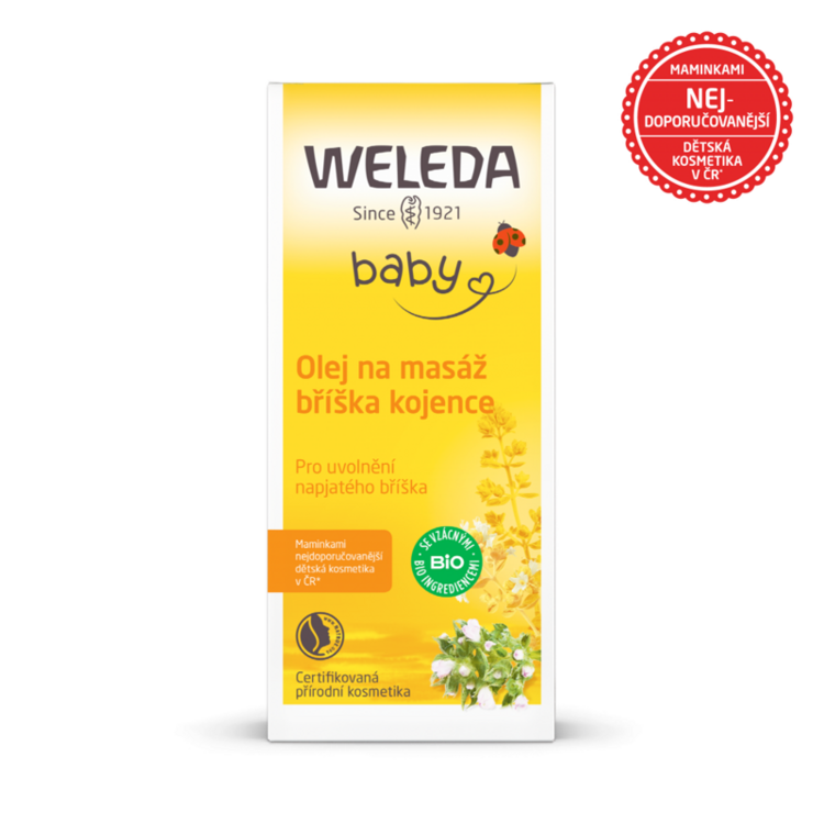 WELEDA Olej na masáž bříška kojence 50 ml Weleda