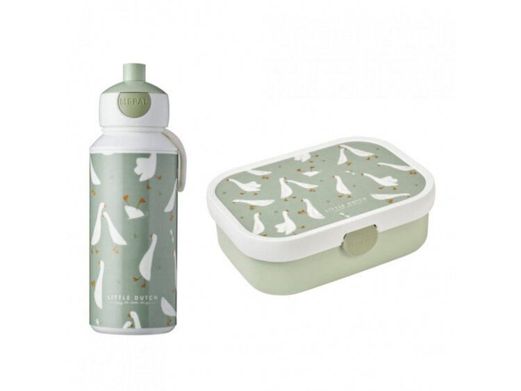 LITTLE DUTCH Set svačinový (láhev+box) Husa Little Dutch