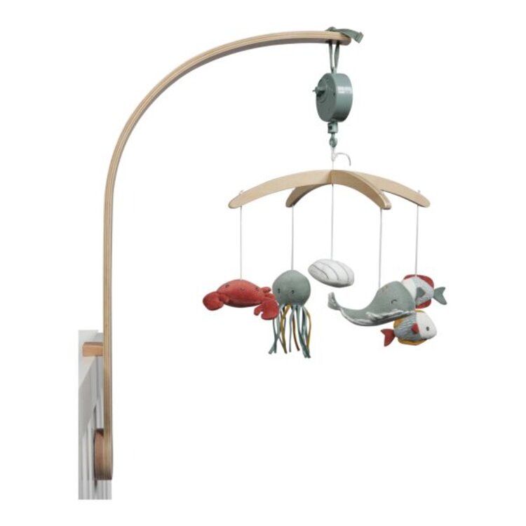 LITTLE DUTCH Dřevěný kolotoč ocean Mint Little Dutch