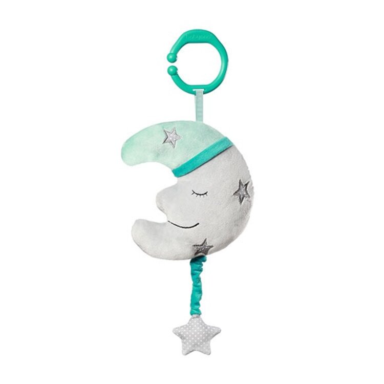 BABYONO Hračka hudební na C kroužku Happy Moon 0 m+ BabyOno