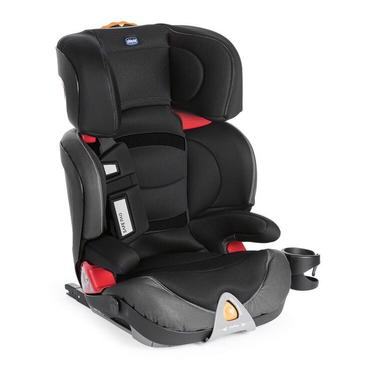CHICCO Autosedačka Oasys 2-3 FixPlus Evo Jet Black 15-36 kg Chicco