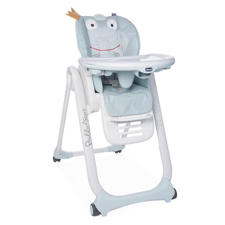 CHICCO Židlička jídelní Polly2Start - Froggy Chicco