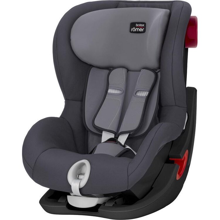 BRITAX RÖMER King II LS Black 2022 Autosedačka - Storm Grey Autosedačka 9-18 kg Britax Römer