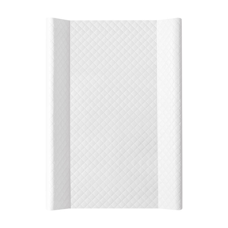 CEBA Podložka přebalovací 2-hranná s pevnou deskou (50x70) Comfort Caro Bílá Ceba