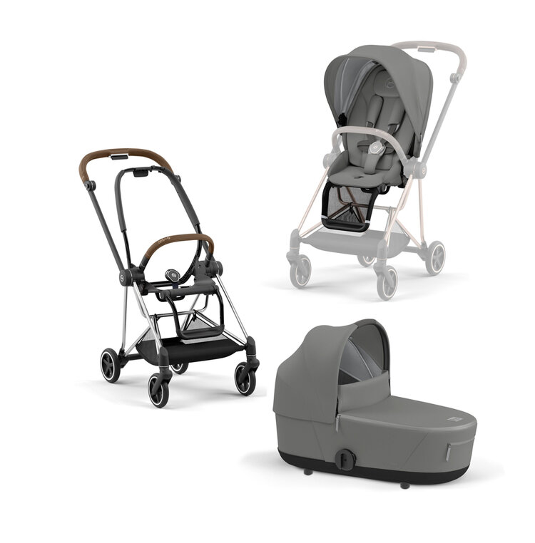 CYBEX Kočárek Mios 3.0 Chrome Brown