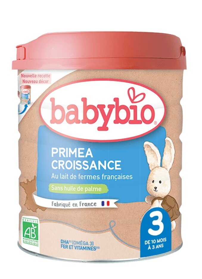 BABYBIO PRIMEA 3 Croissance kojenecké bio mléko (800 g) Babybio